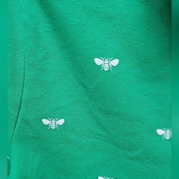 Lands End Polo Sz Lg 14/16 adorable with bees on it - Picture 8 of 11